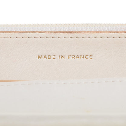 Chanel Caviar Timeless CC Wallet on Chain WOC White 7 of 8