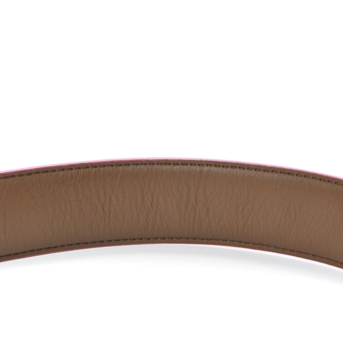 Vitello Dolce Plexiglass Bi-Color Studded Strap You Black Brownie Multicolor