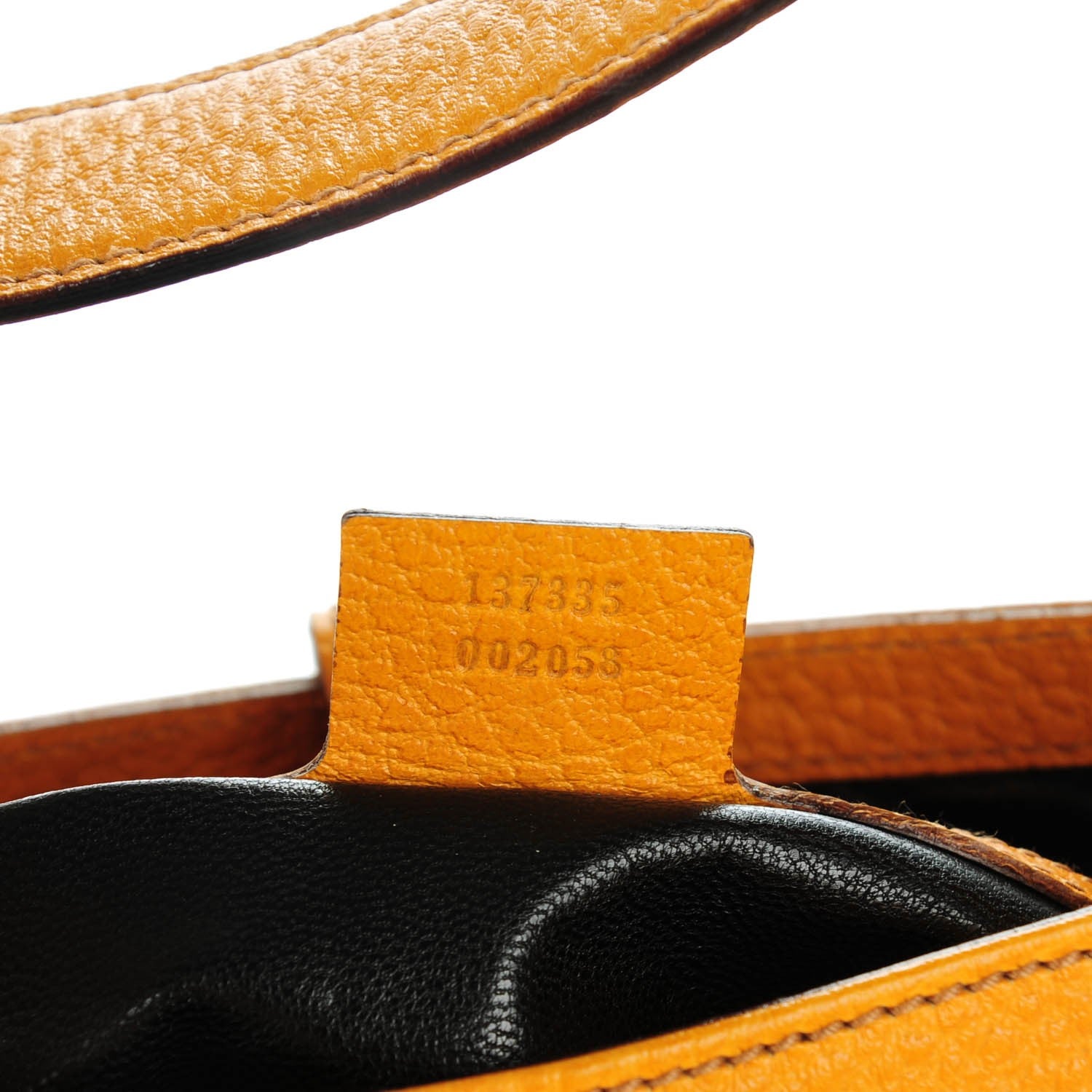 Gucci Soft Grained Calfskin Jackie O Hobo Orange 7 of 7