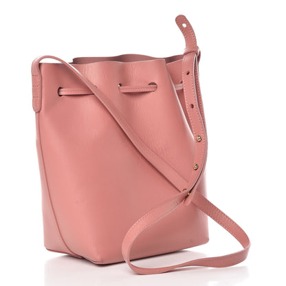 Mansur Gavriel Calfskin Mini Bucket Bag Blush 3 of 13