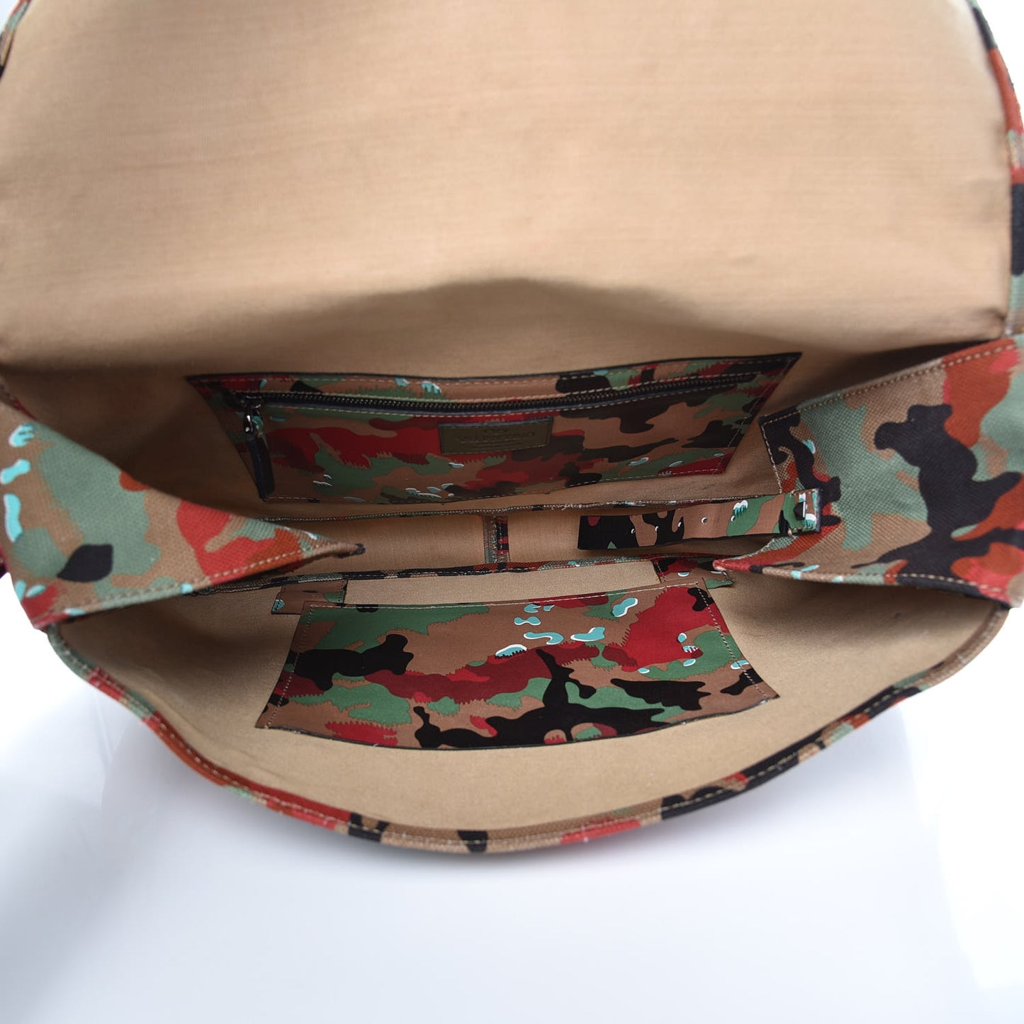 Canvas Camouflage Rockstud Messenger