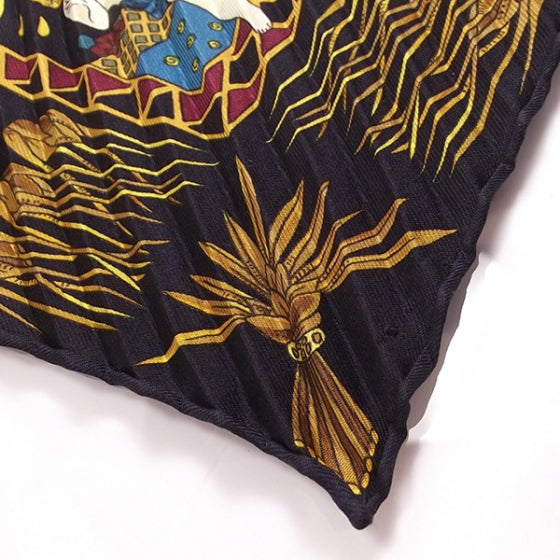 Hermes Silk Carre Plisse Tarot Scarf 4 of 6