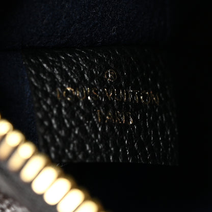 Louis Vuitton Empreinte Monogram Giant Neverfull MM Pochette Black 6 of 7
