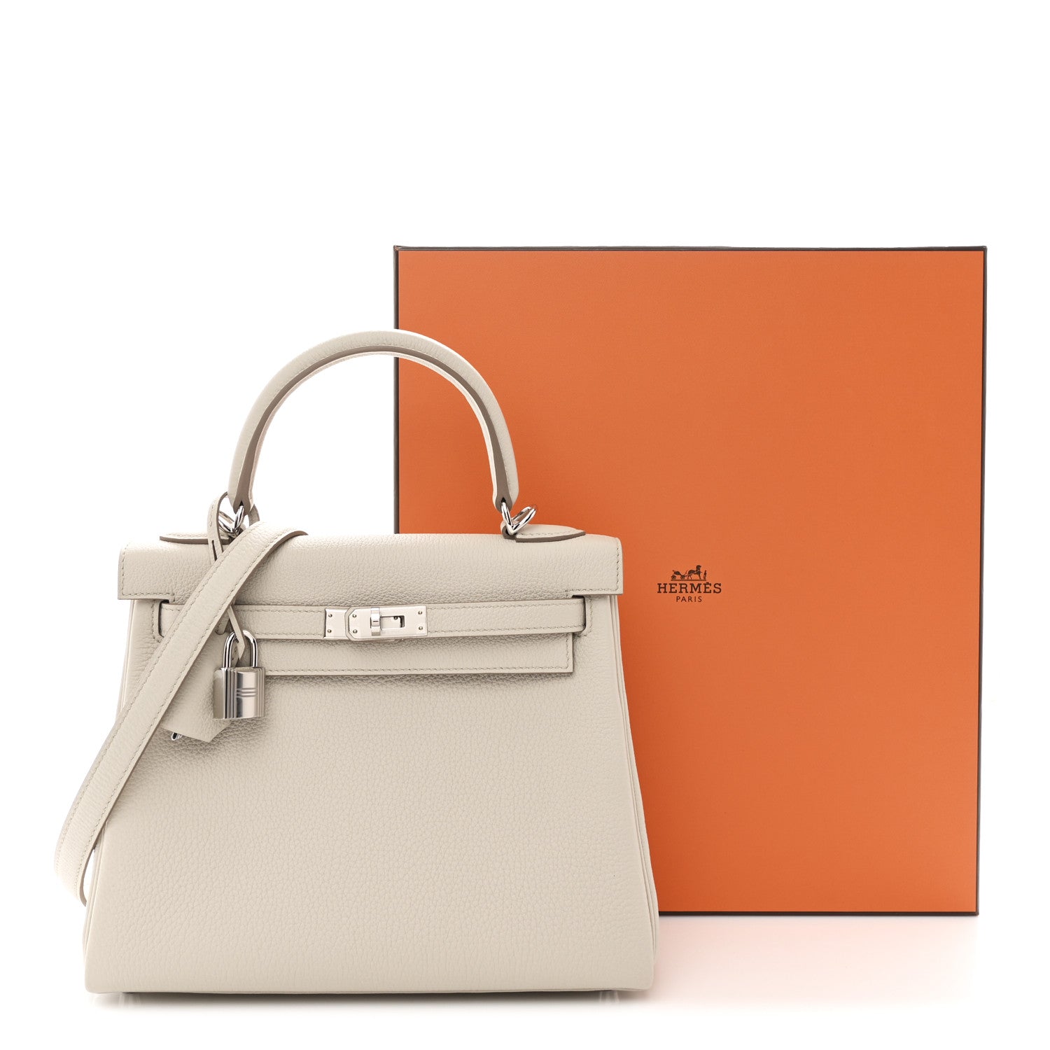 Hermes Togo Kelly Retourne 25 Beton 11 of 11