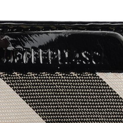 Burberry Crinkled Patent Bracelet Clutch Bag Purple 9 of 9