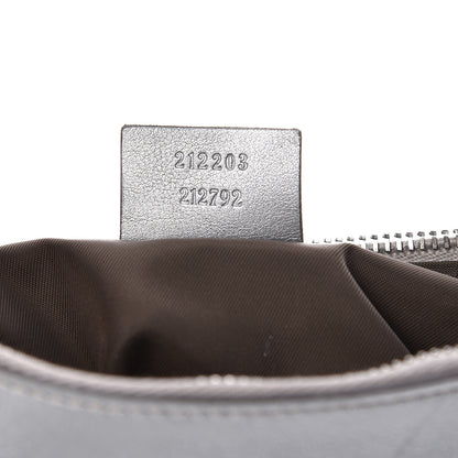 Gucci Guccissima New Britt Wristlet Silver 7 of 7