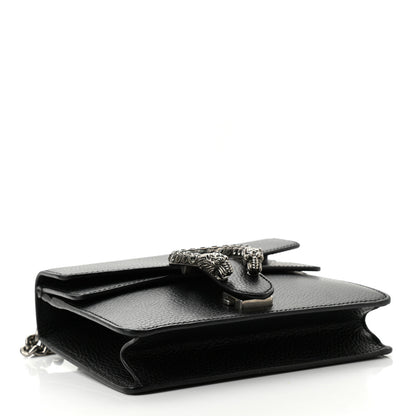 Gucci Calfskin Mini Dionysus Shoulder Bag Black 4 of 10