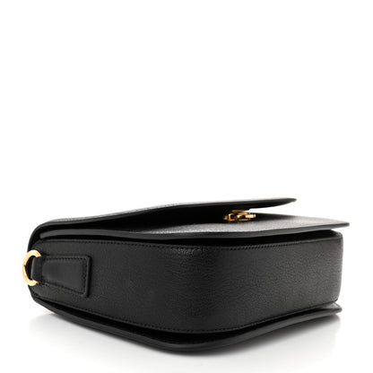 Salvatore Ferragamo Grained Calfskin Small Greta Shoulder Bag Black 4 of 9