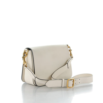 Gucci Soft Calfskin Small Jackie Shoulder Bag White Magnolia 3 of 7