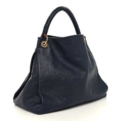 Louis Vuitton Empreinte Artsy MM Marine Rouge 3 of 12