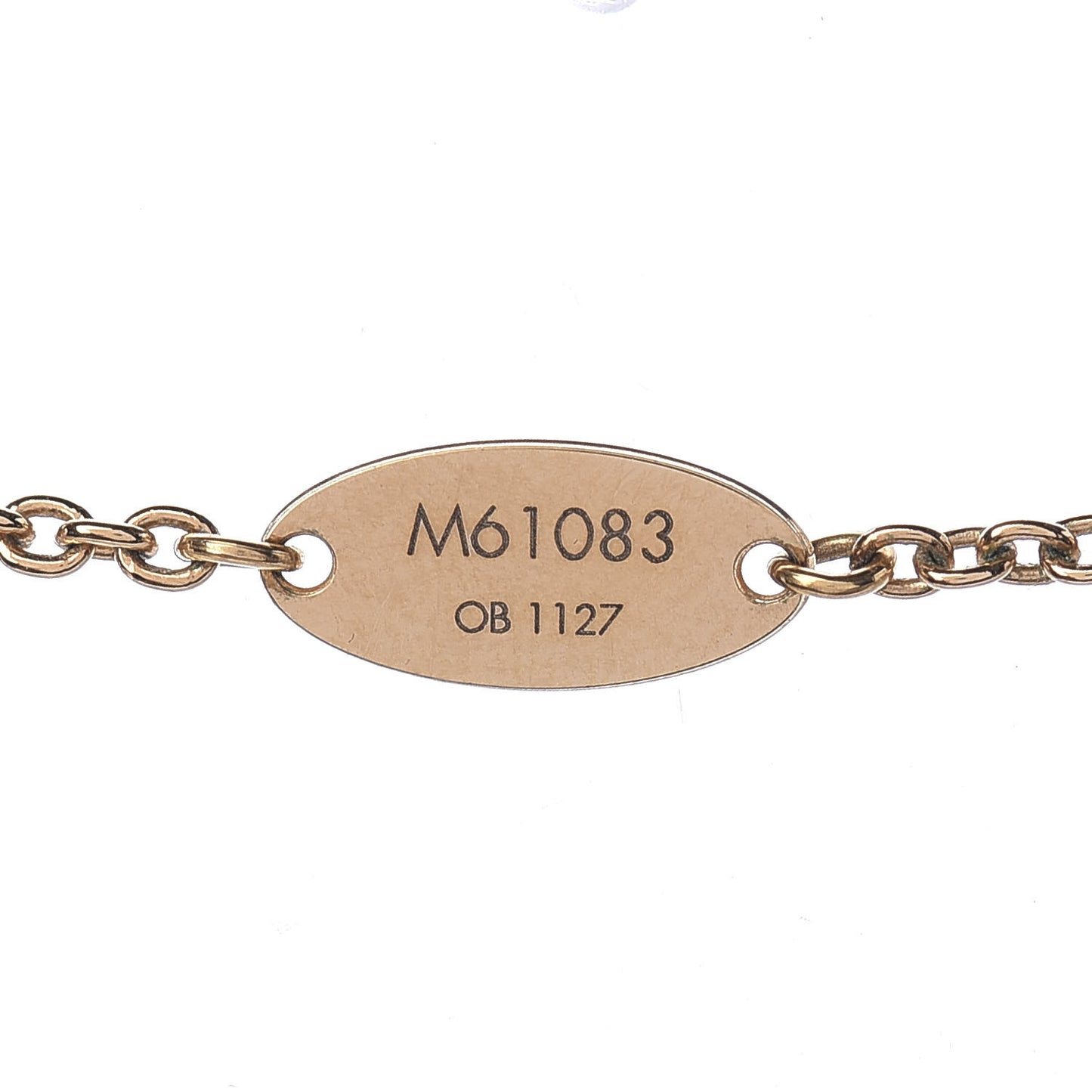 Essential V Necklace Gold