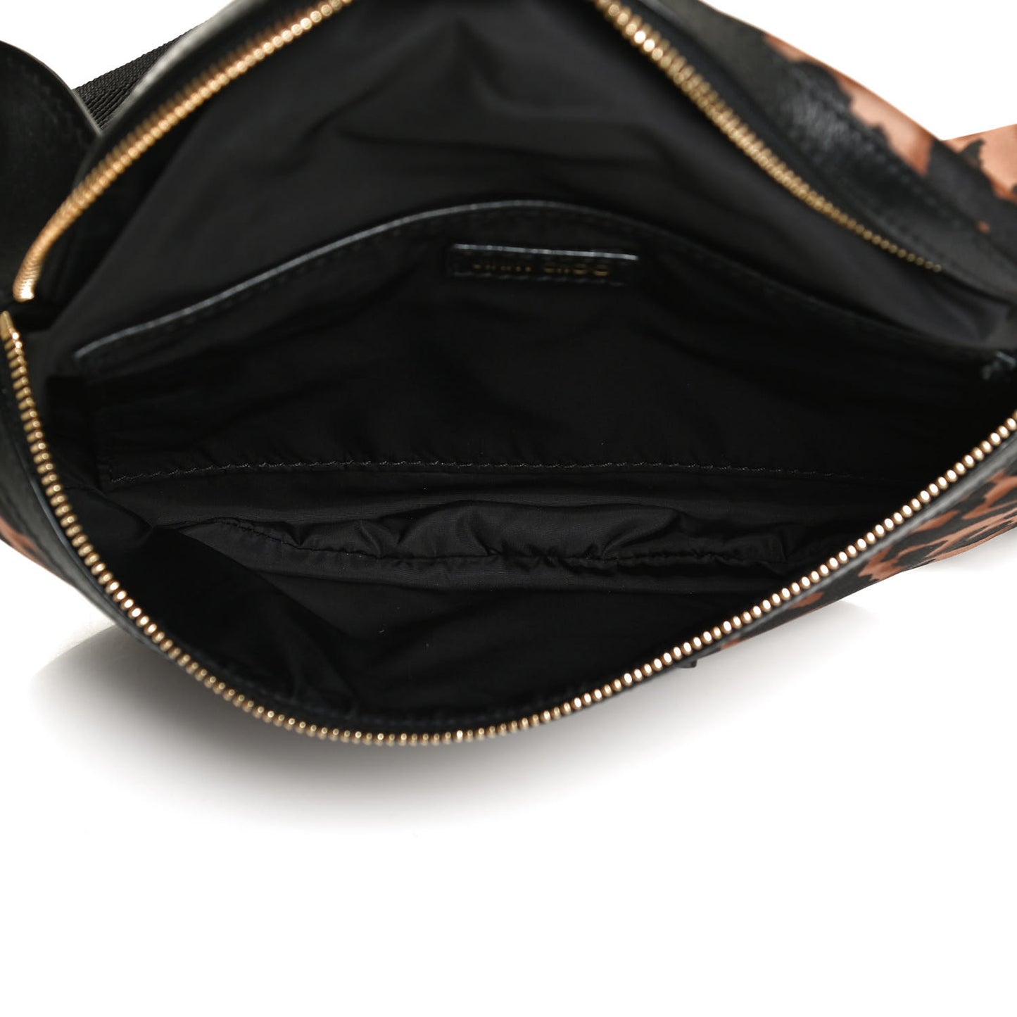 Nylon Leopard Candice Belt Bag