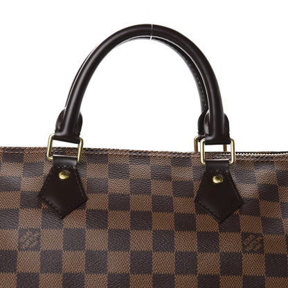 Louis Vuitton Damier Ebene Speedy 30 9 of 10