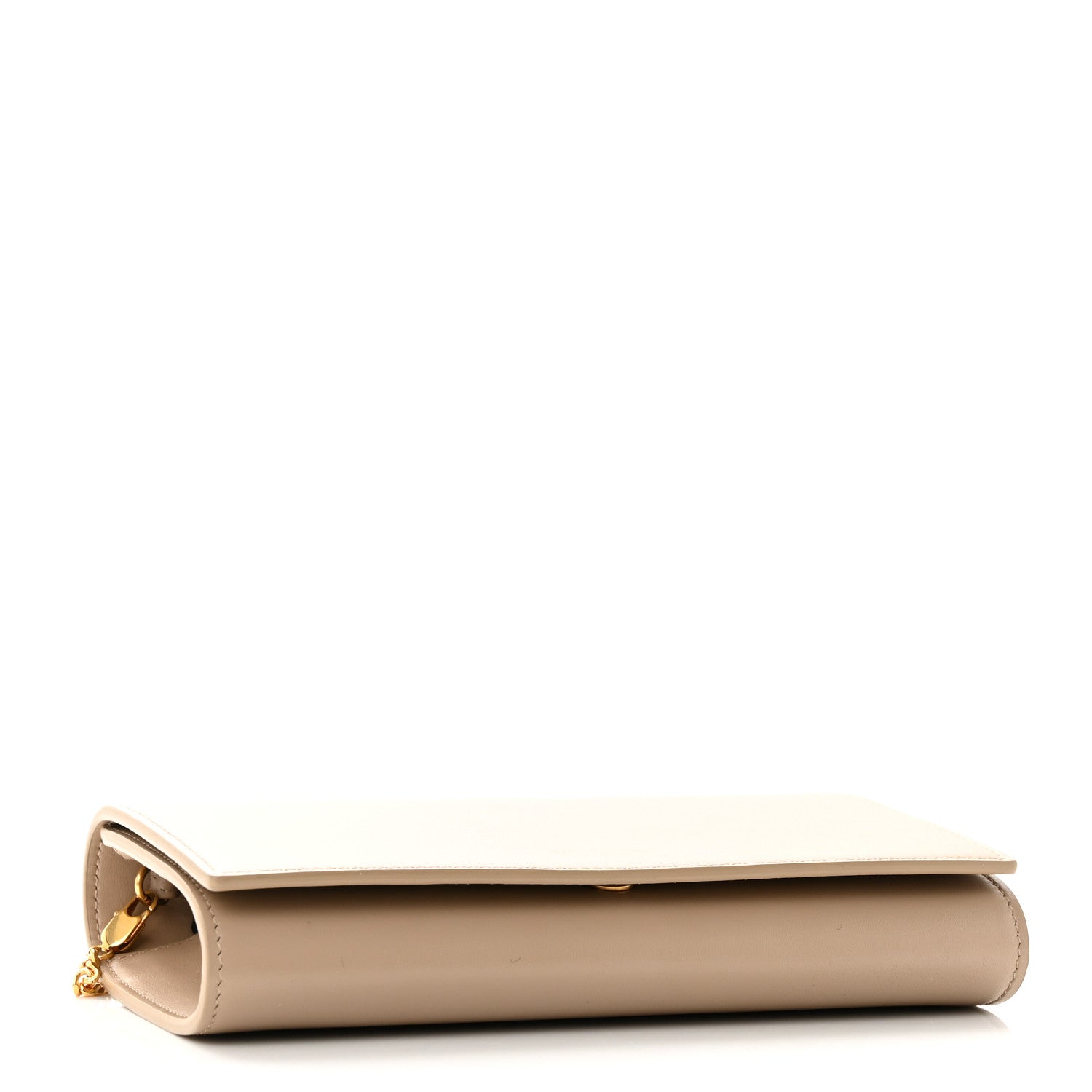 Saint Laurent Smooth Calfskin Mini Paris Bag Beige 4 of 9