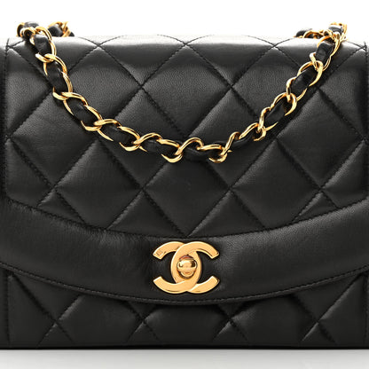 Chanel Lambskin Quilted Small Single Flap Black 9 of 17