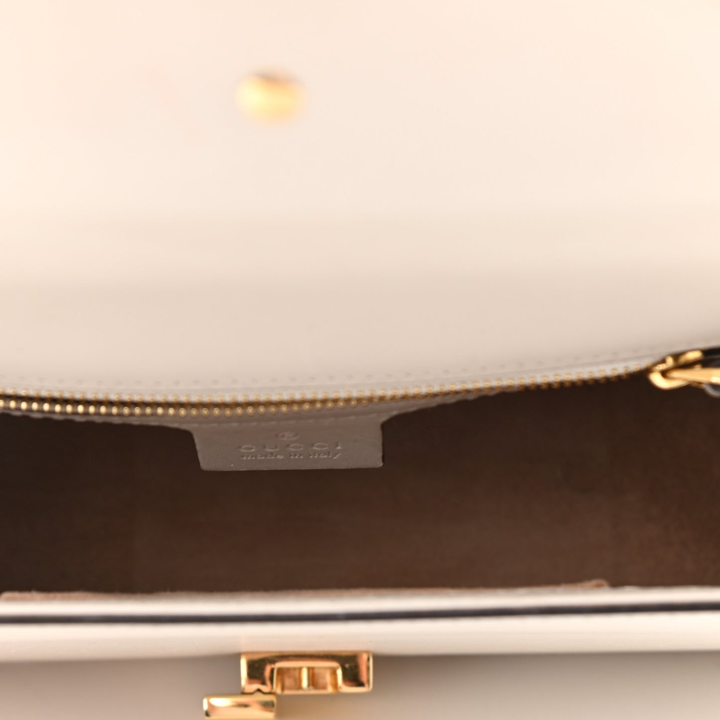 Calfskin Small Sylvie Shoulder Bag Off White