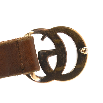 Gucci Faded Calfskin Double G 20mm Belt 85 34 Cuir 6 of 7