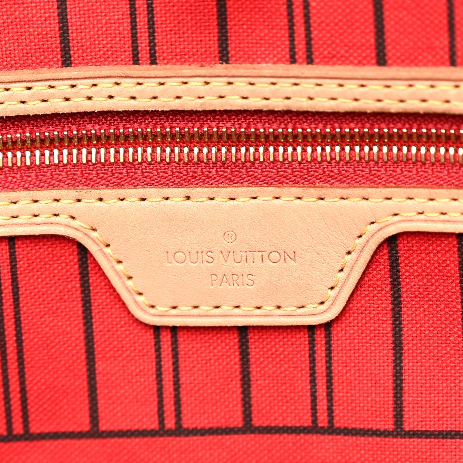 Louis Vuitton Monogram Neo Neverfull MM Cherry 6 of 12