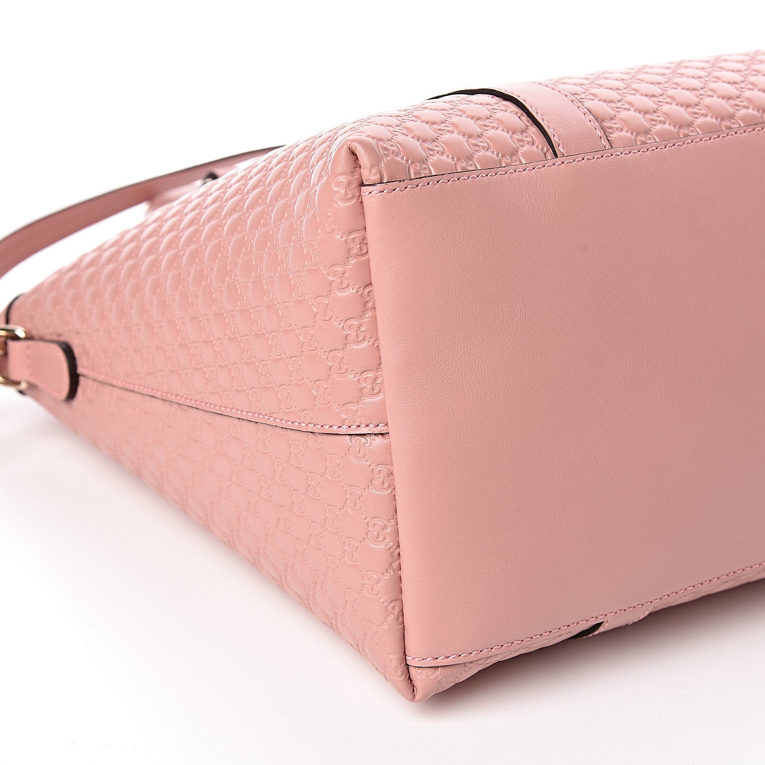 Gucci Soft Microguccissima Large Dome Satchel Soft Pink 8 of 10