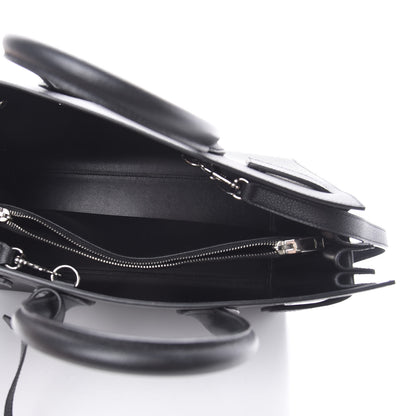 Saint Laurent Grained Calfskin Small Sac De Jour Black 6 of 11