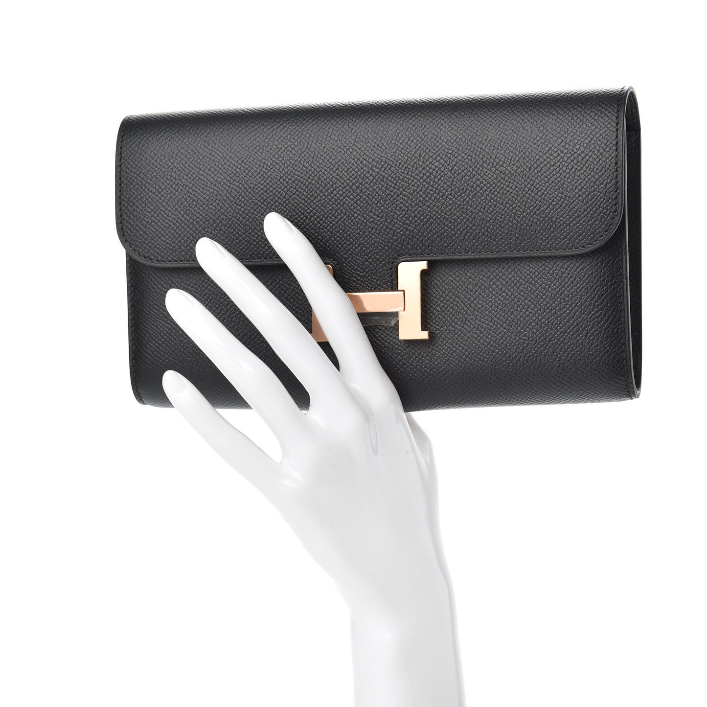 Epsom Constance Long Wallet Black