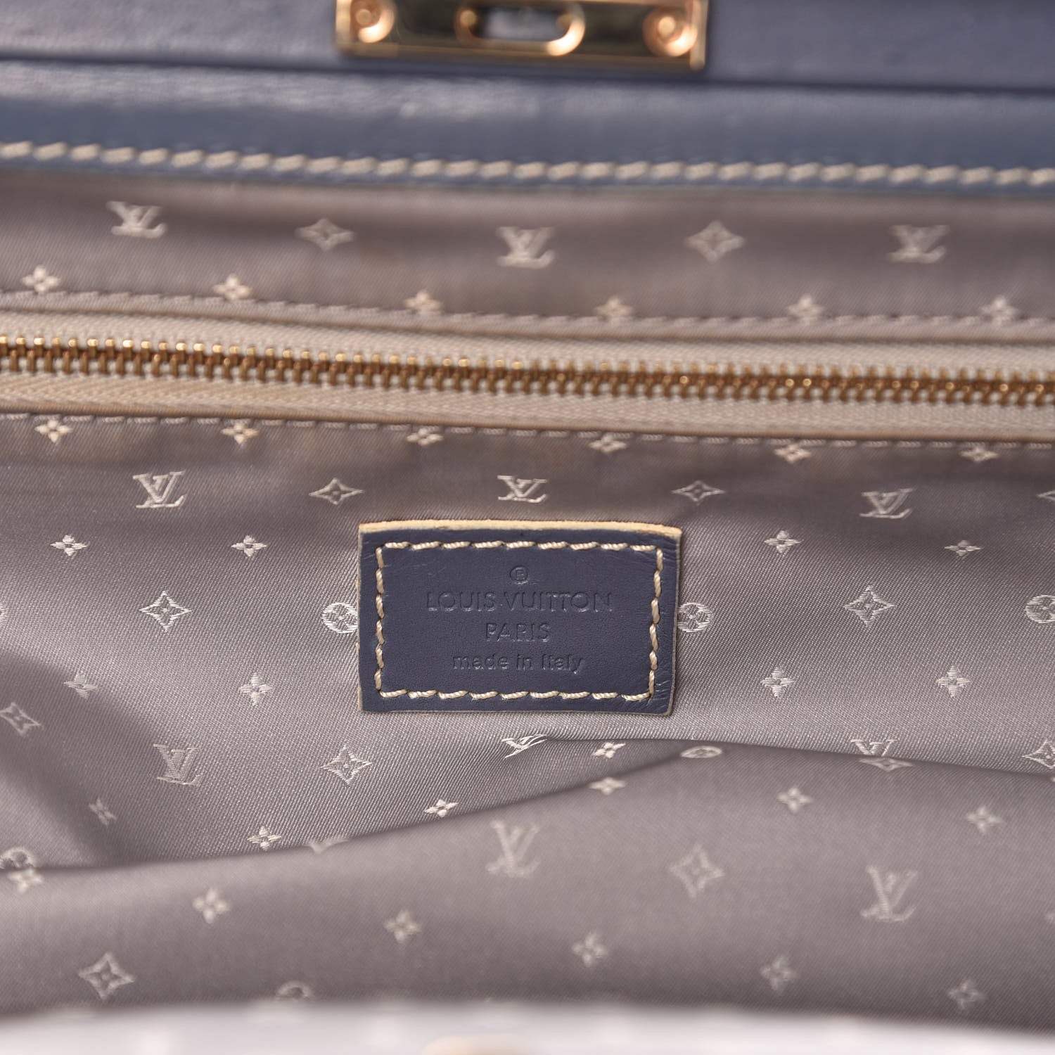 Louis Vuitton Suhali L'Ingenieux GM Blue 6 of 14