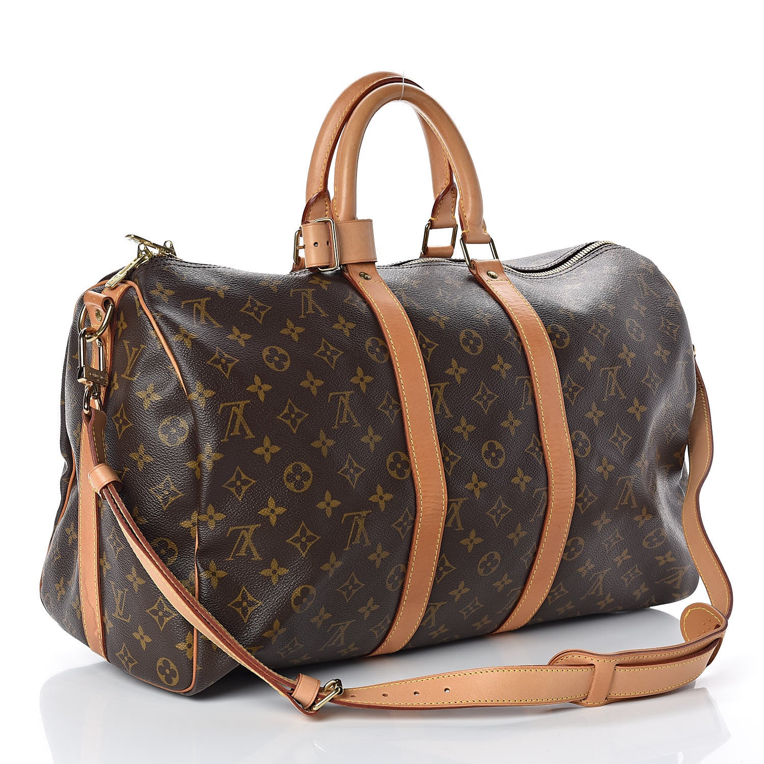 Louis Vuitton Monogram Keepall Bandouliere 45 4 of 12