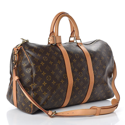 Louis Vuitton Monogram Keepall Bandouliere 45 4 of 12