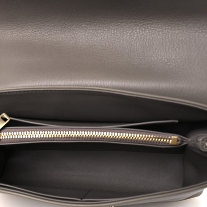 Celine Supple Calfskin Medium Nino Cloudy Grey Pebble 5 of 13