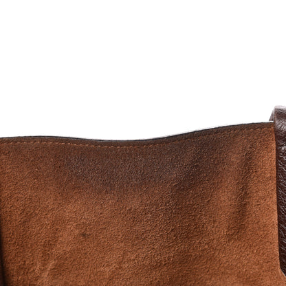 Celine Soft Grained Calfskin Small Belt Cabas Phantom Brown 12 of 18
