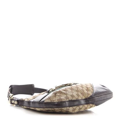 Gucci Monogram Hasler Hobo Dark Brown 4 of 13