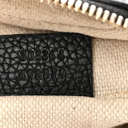 Gucci Pebbled Calfskin Small Soho Disco Bag Black 7 of 12