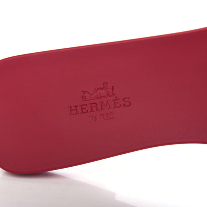 Hermes Rubber Aloha Sandals 37 Rose Baie 8 of 11