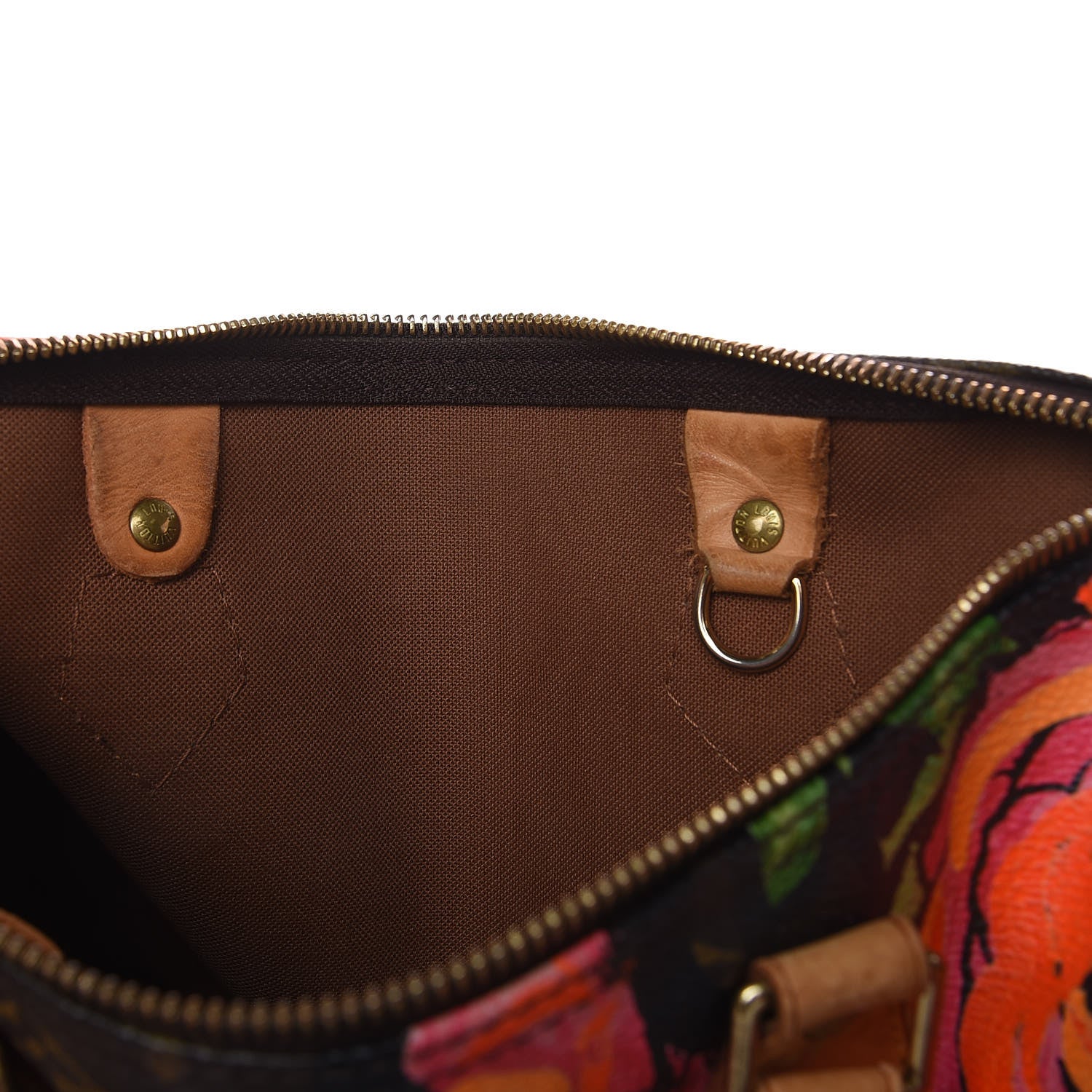 Louis Vuitton Monogram Roses Speedy 30 8 of 19