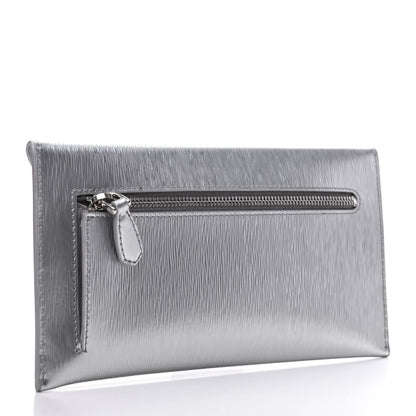 Prada Vitello Move Envelope Wallet Cromo 3 of 7