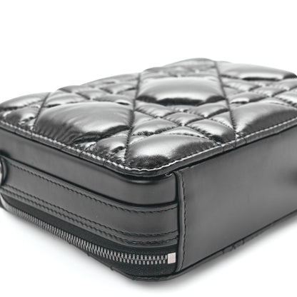 Christian Dior Calfskin Macrocannage Caro Box Bag Black 9 of 11