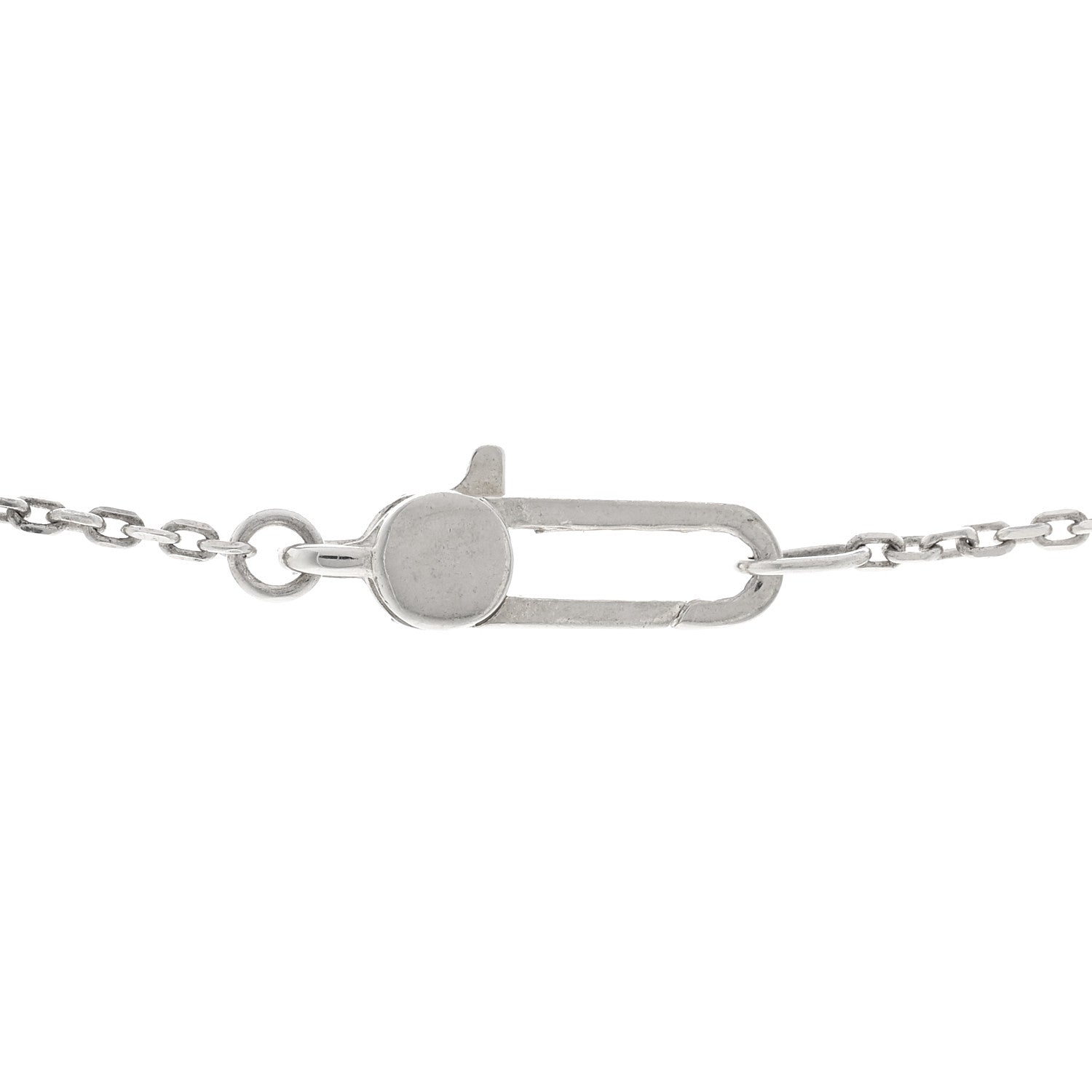Gucci Sterling Silver Trademark Heart Pendant Necklace 5 of 5