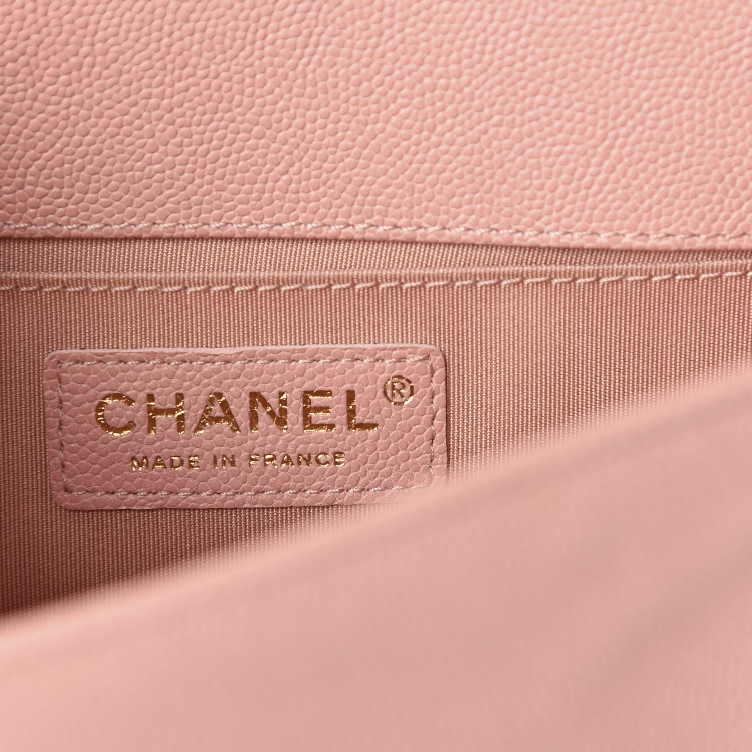 Chanel Caviar Quilted Small Boy Flap Light Pink 8 of 10