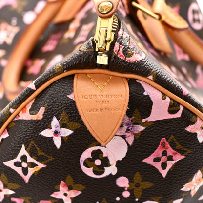 Louis Vuitton Watercolor Aquarelle Speedy 35 Brown 6 of 11