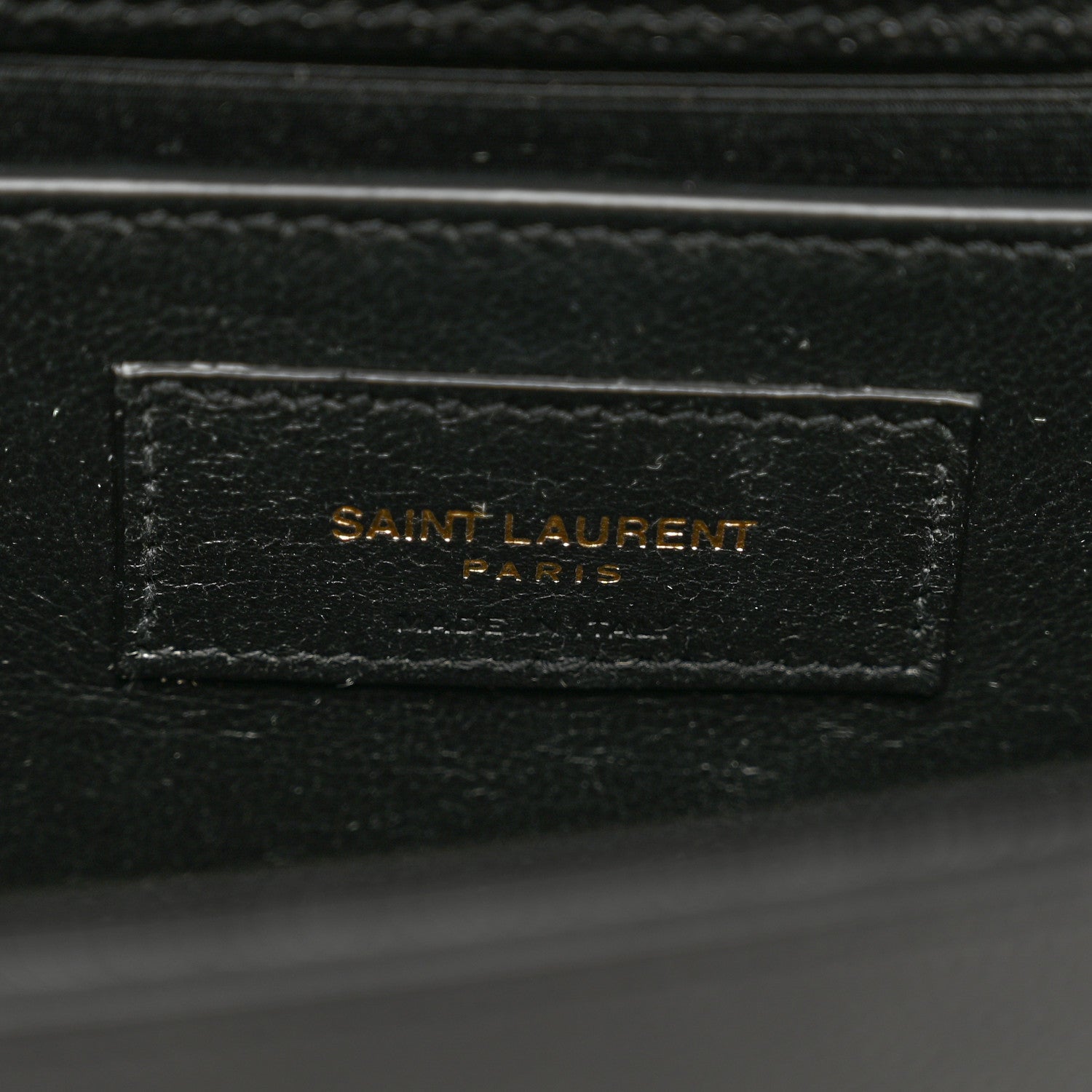 Saint Laurent SAINT LAURENT Grain De Poudre Small Monogram Kate Satchel Black 7 of 10