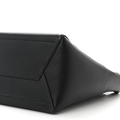 Celine Soft Grained Calfskin Sangle Bucket Bag Navy Blue 8 of 8