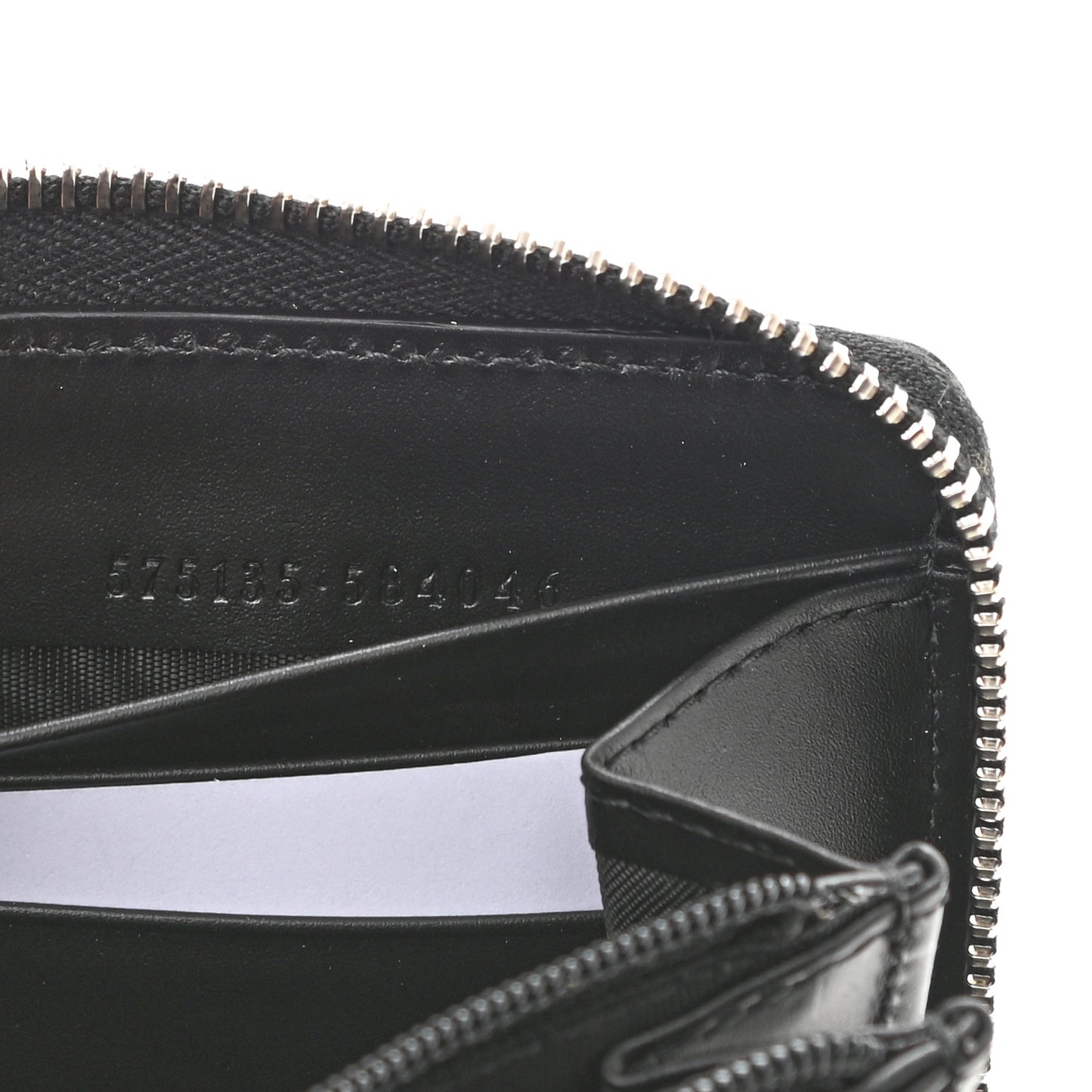 GG Supreme Monogram Tigers Zip Around Wallet Black Multicolor