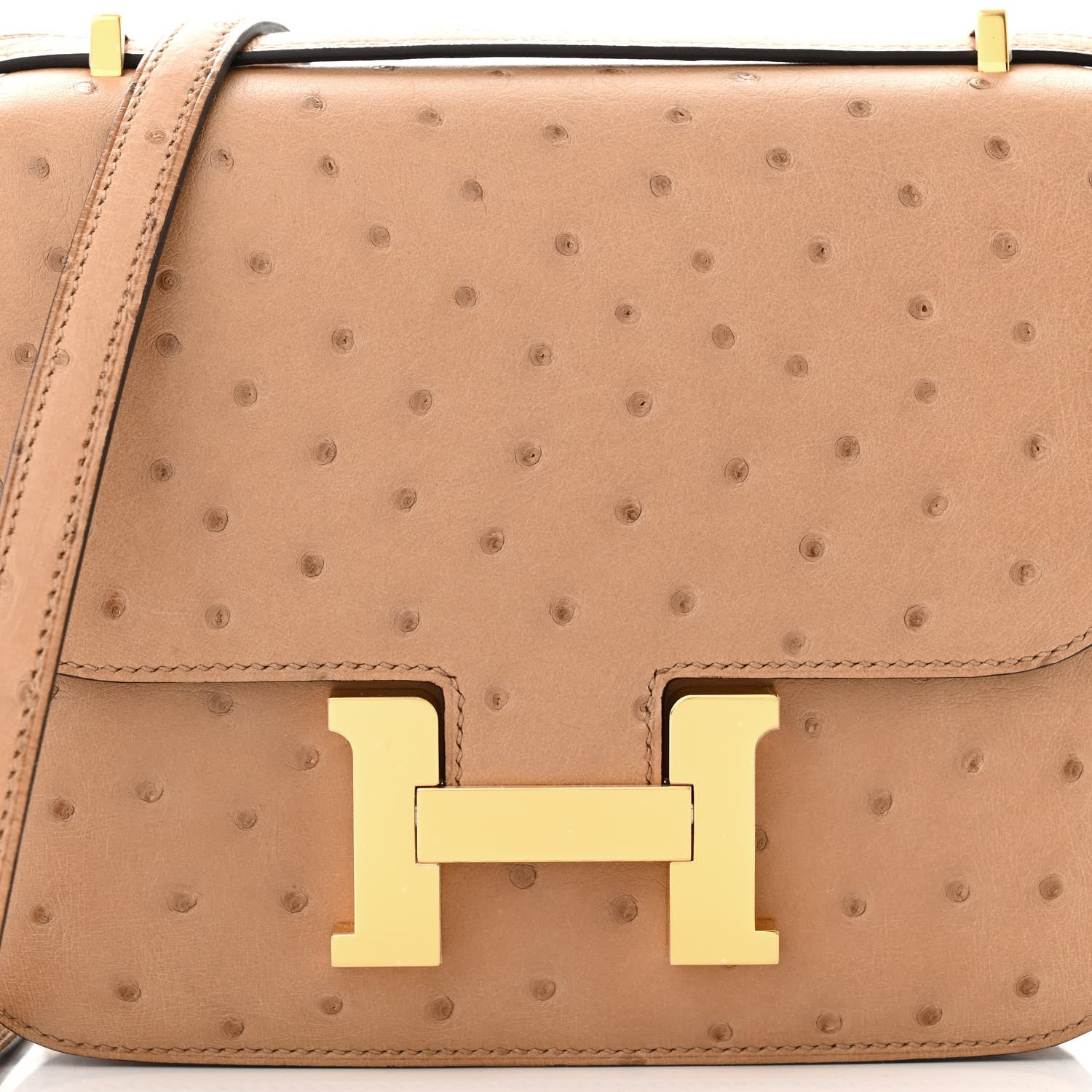 Hermes Ostrich Constance 18 Chai 8 of 11