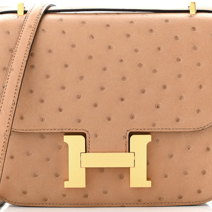 Hermes Ostrich Constance 18 Chai 8 of 11