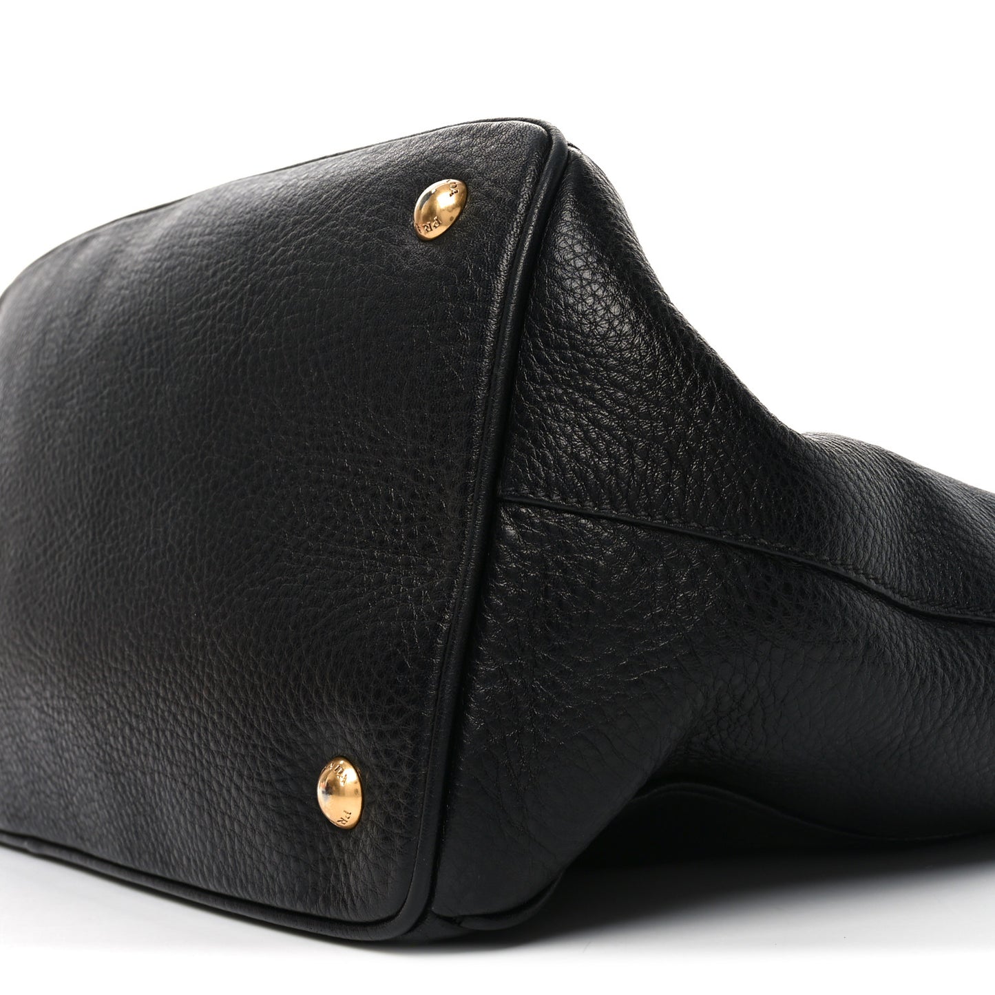 Vitello Daino Tote Black