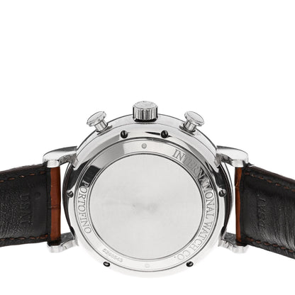 IWC Stainless Steel Alligator 42mm Portofino Chronograph Automatic Watch IW391027 4 of 4