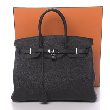 Hermes Togo Birkin 35 Black 11 of 11