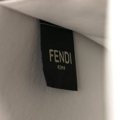 Fendi Shiny Nappa Petite Peekaboo I SEE U Satchel White 8 of 13