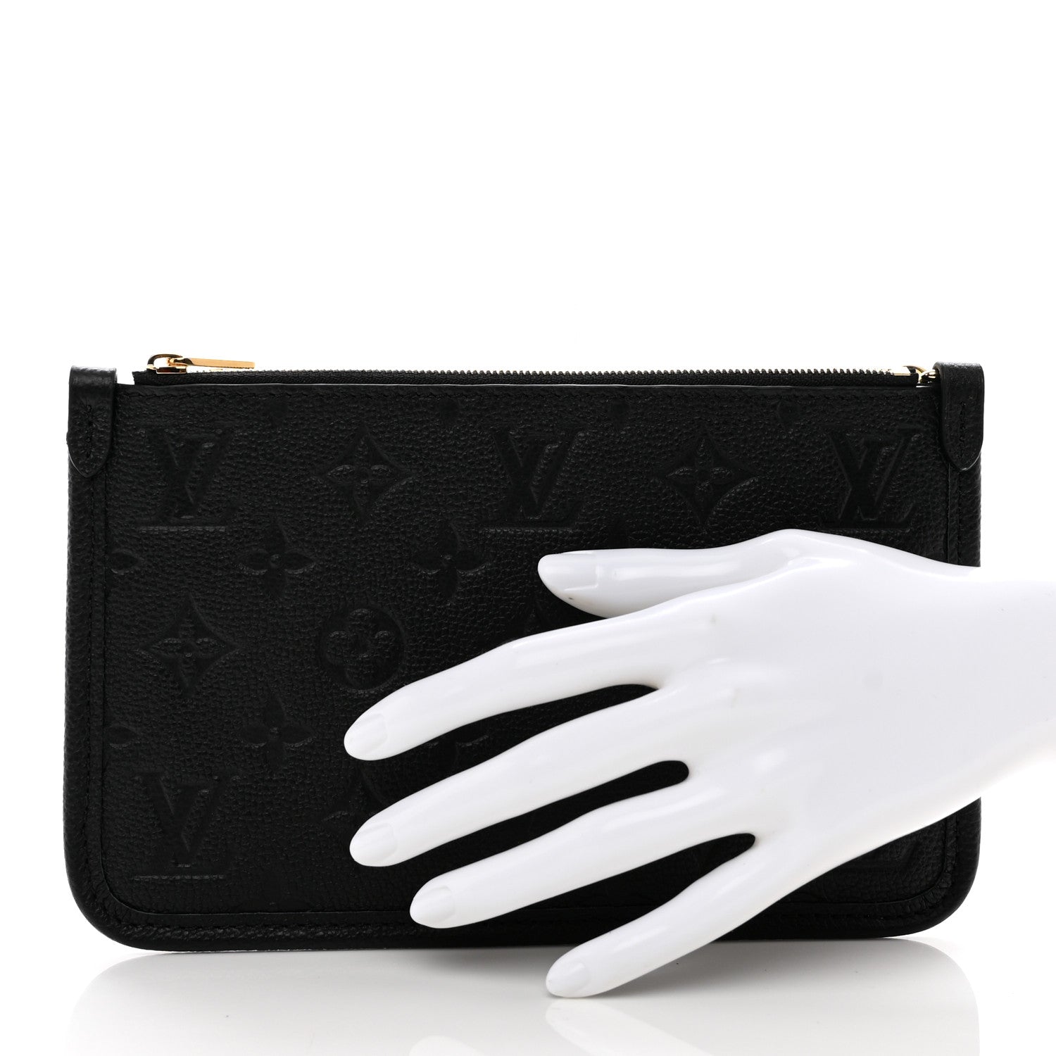 Louis Vuitton Empreinte CarryAll PM Pochette Black 2 of 6