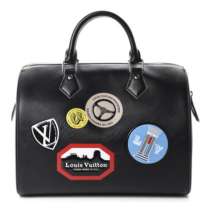 Louis Vuitton Epi World Tour Speedy 30 Black 1 of 10